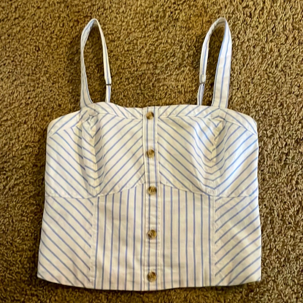 A&F Crop Strap Top